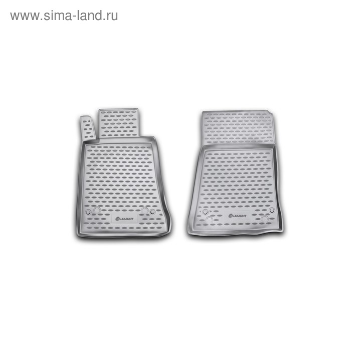 фото Коврики в салон mercedes-benz slk-class r171 2004-2016 2 шт. (полиуретан) element