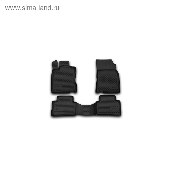 фото Коврики в салон nissan qashqai, 2014-2016, сборка великобритания, 4 шт. (полиуретан) element