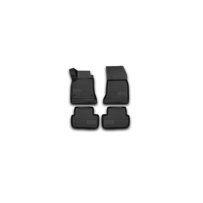 Коврики 3D в салон MERCEDES-BENZ GLA-class, 2015-2016, 4 шт. (полиуретан)