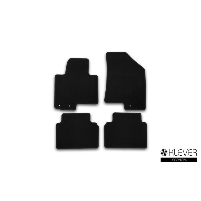Коврики в салон Klever Econom KIA Sportage 2010-2016, внед., 4 шт. (текстиль)