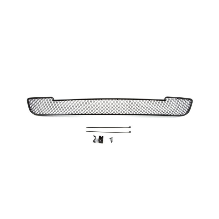 Сетка на бампер внешняя для FORD Mondeo 2015-2016, черн., 15 мм, для автомобилей с хром-пакетом   19