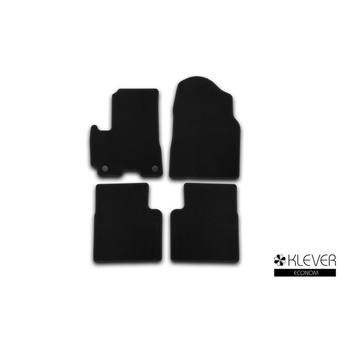 Коврики в салон Klever Econom LIFAN X 60 2012-2016, кросс., 4 шт. (текстиль)