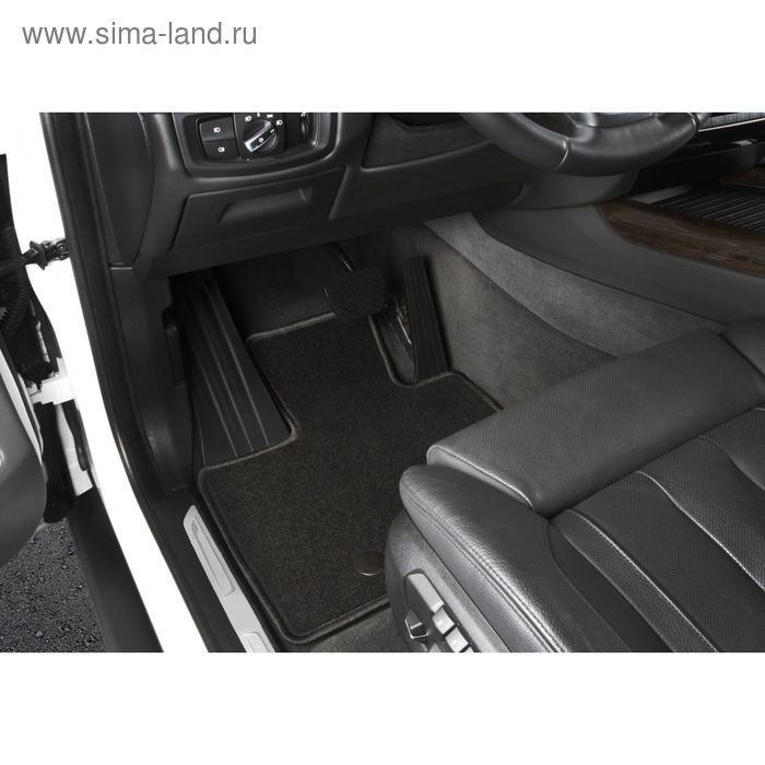 Коврики в салон Klever Econom Mitsubishi Outlander III АКПП 2012-2016, внед., 4 шт. текстиль коврики в салон klever premium kia sorento акпп 2012 2016 внед 5 шт текстиль