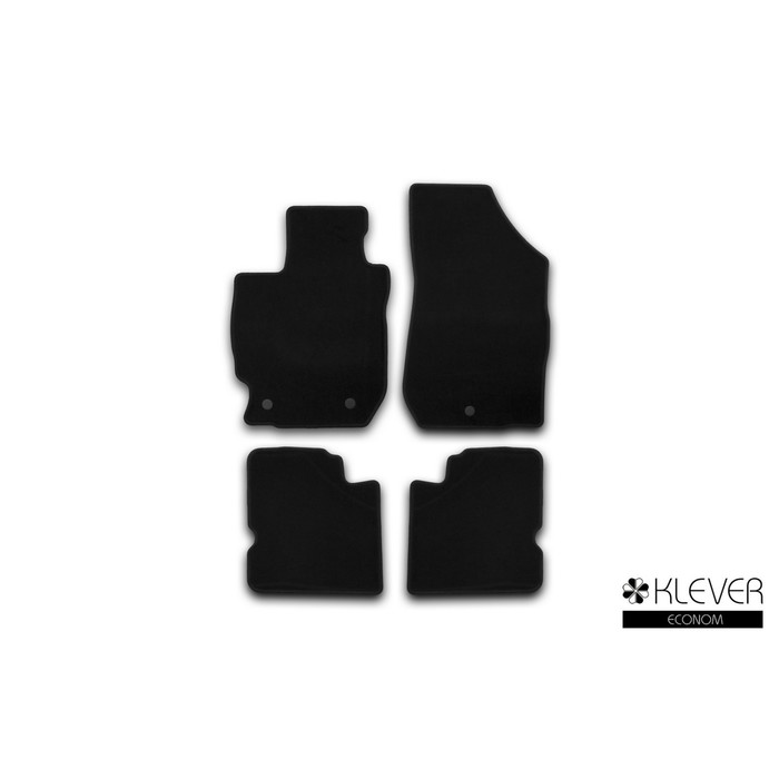 Коврики в салон Klever Econom NISSAN Almera АКПП 2012-2016, сед., 4 шт.(текстиль)
