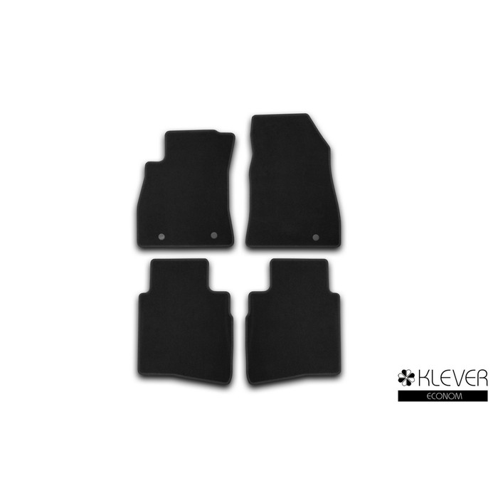 Коврики в салон Klever Econom NISSAN Sentra 2014-2016, сед., 4 шт. (текстиль)
