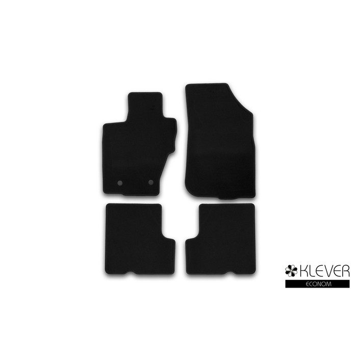 Коврики в салон Klever Econom RENAULT Duster 2WD/4WD 2015-2016, кросс., без ручки для дистанционного