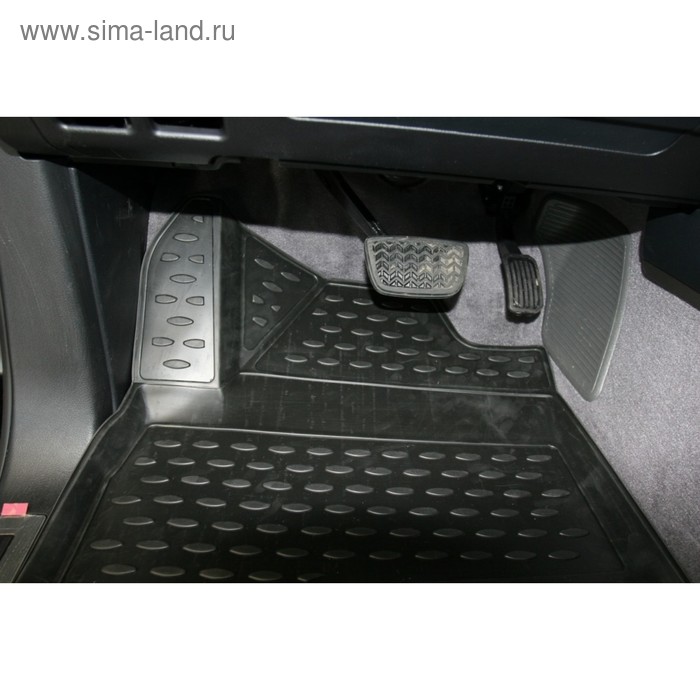 фото Коврики 3d в салон toyota land cruiser 200, 11/2007-2012 4 шт. (полиуретан) element