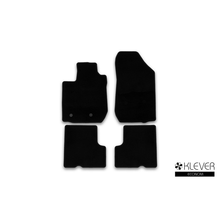 Коврики в салон Klever Econom RENAULT Kaptur, 2016-2016, кросс., 4 шт. (текстиль)