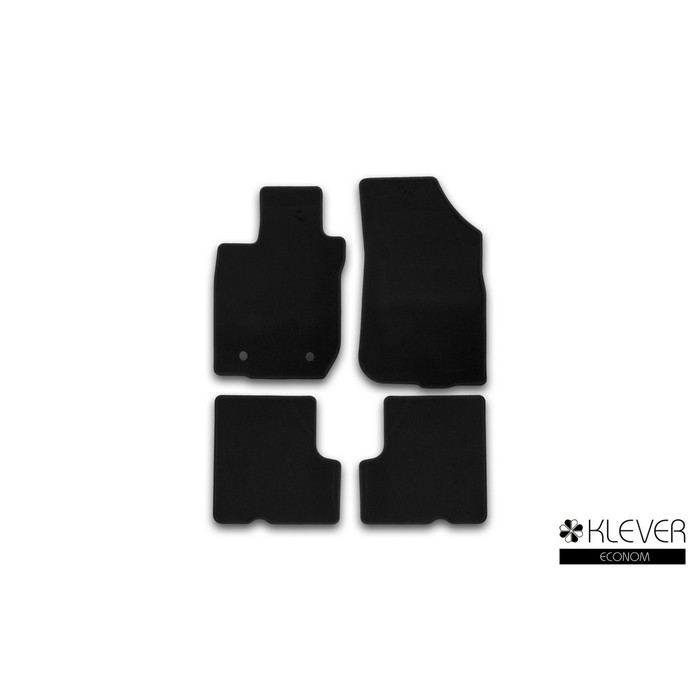 Коврики в салон Klever Econom RENAULT Sandero 2010-2016 хб., 4 шт. (текстиль)
