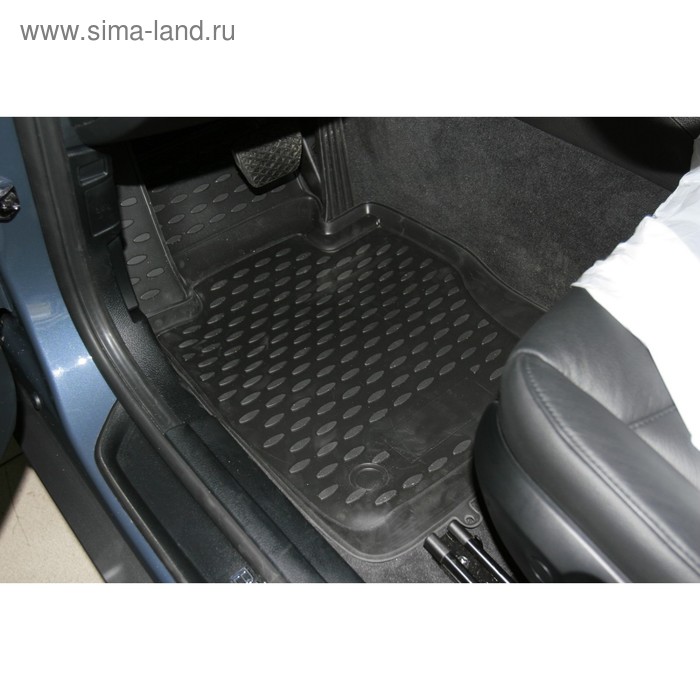 фото Коврики в салон bmw x1 2009-2015 4 шт (полиуретан) element