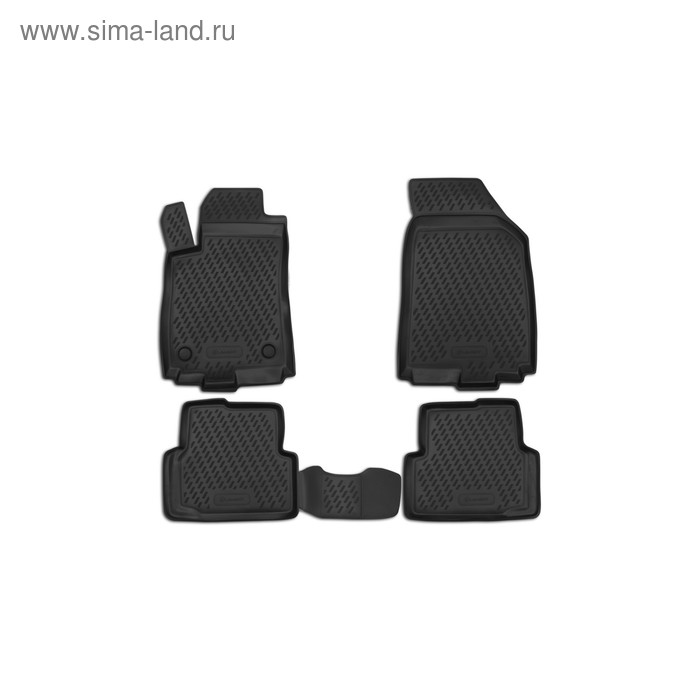 Коврики в салон CHEVROLET Aveo, 2012-2016, 4 шт. (полиуретан) коврики в салон chevrolet captiva 2011 2016 5 шт полиуретан