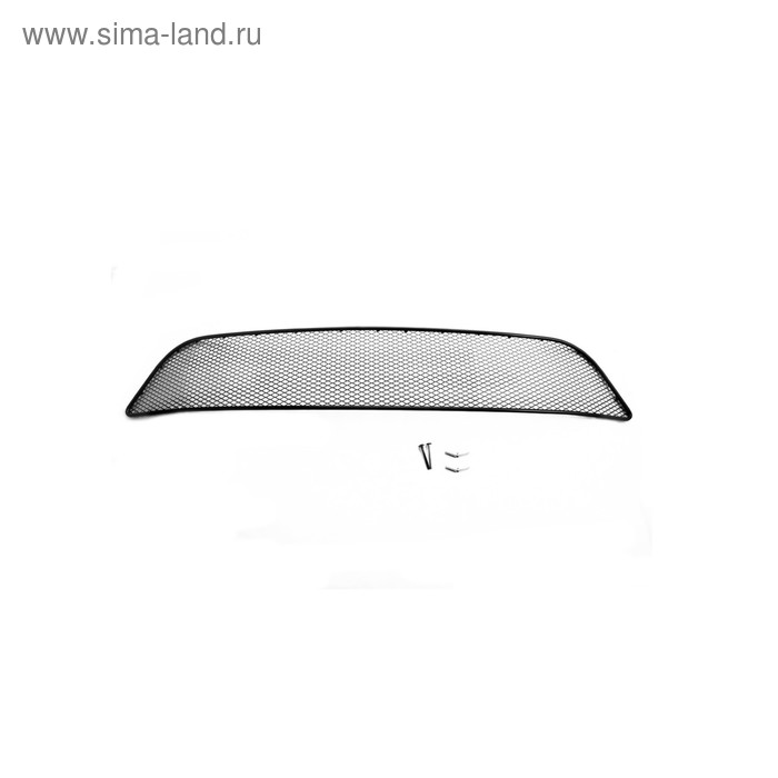 Сетка на бампер внешняя для RENAULT Sandero Stepway 2014-2016, черн., 15 мм
