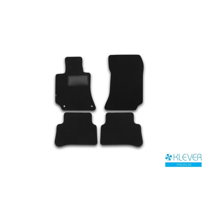 Коврики в салон Klever Premium MERCEDES-BENZ E-Class W212 АКПП 2014-2016, сед., 4 шт. (текстиль) 1