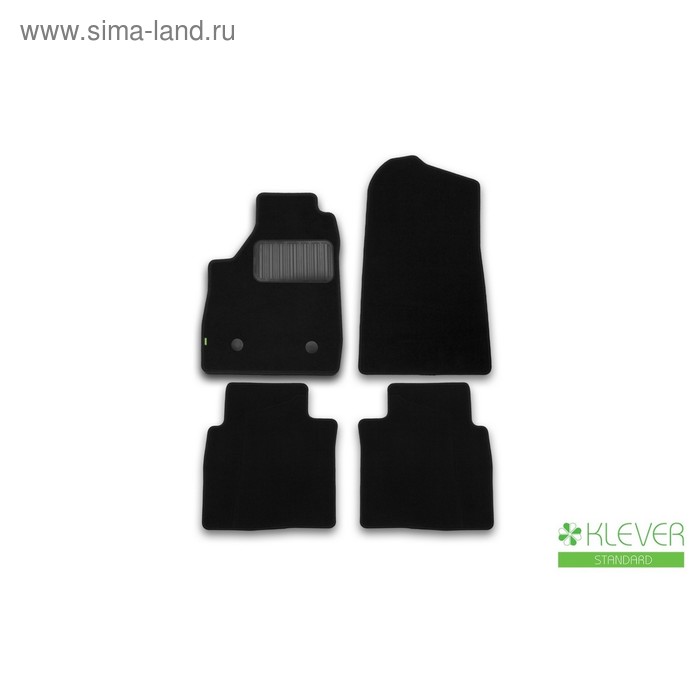 фото Коврики в салон klever standard lada 4x4 5d 2009-2016, внед., 4 шт. (текстиль)