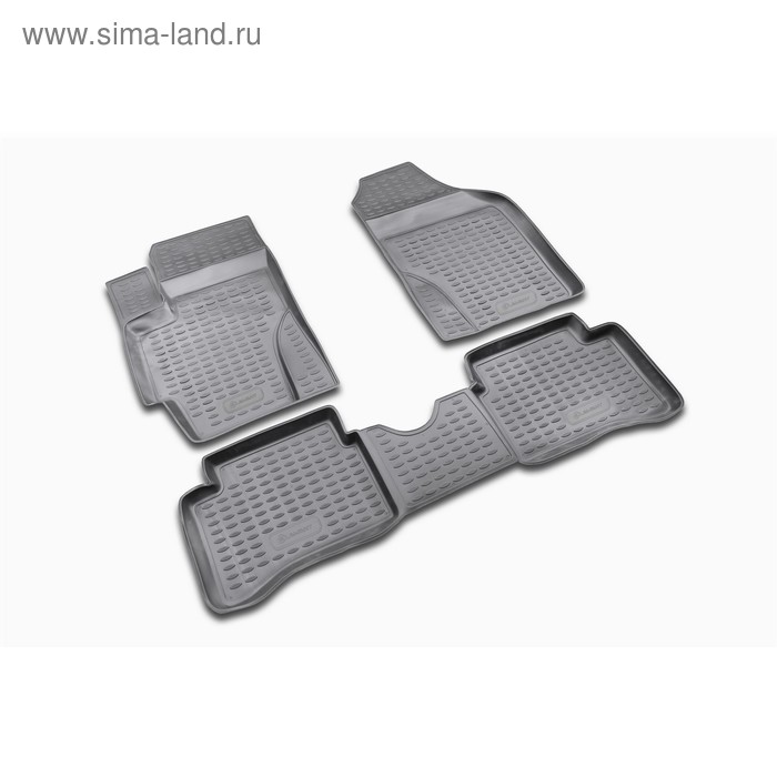 фото Коврики в салон hyundai verna 2006-2016, 4 шт. (полиуретан) element