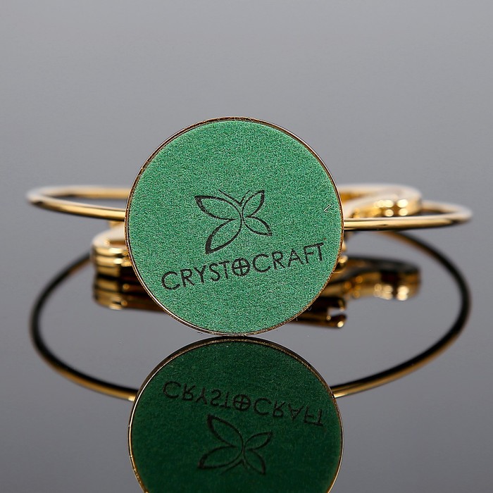 Сувенир «Сани», в кольце, с кристаллом Сваровски