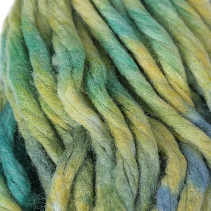 Пряжа "Калифорния" 50% мериносовая шерсть, 50% акрил 45м/150гр (4377, секционный)