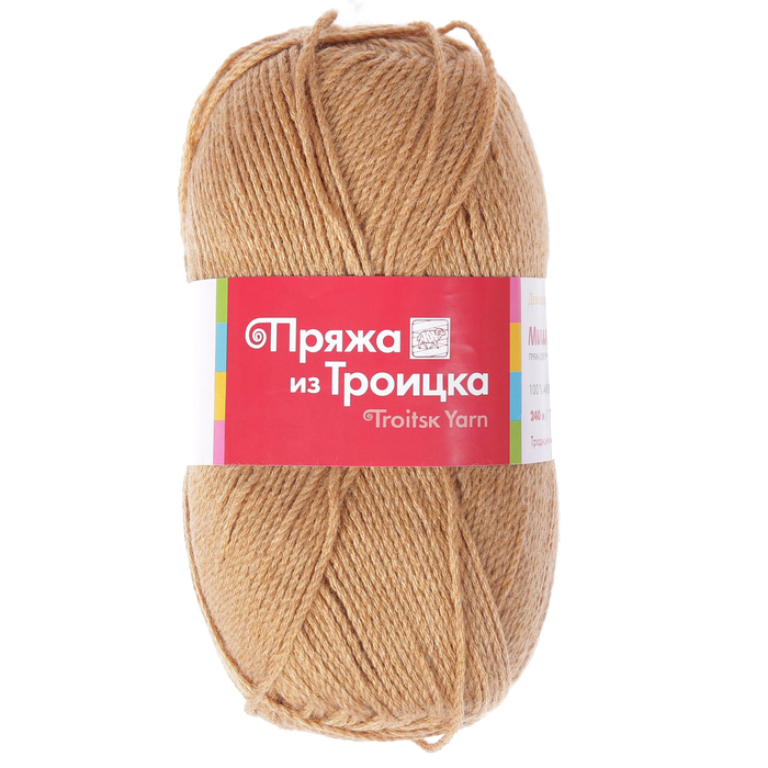 Пряжа "Мишель" 100% акрил 240м/100гр ( 3822, крокус)