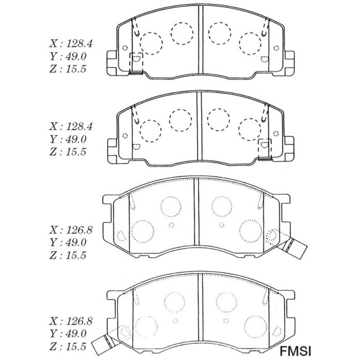 Колодки тормозные Kashiyama D2150M