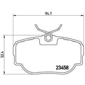 

Колодки тормозные BREMBO P44009