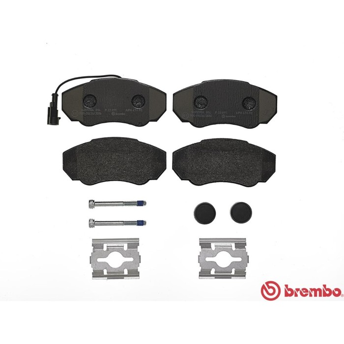 Колодки тормозные Brembo P23091