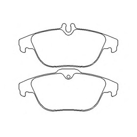 

Колодки тормозные Brembo P50068