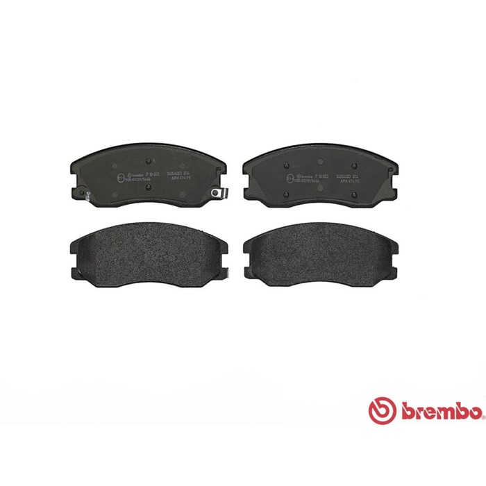 Колодки тормозные Brembo P10003