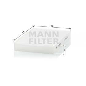 

Фильтр салонный MANN-FILTER CU2945