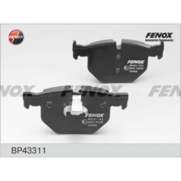 Колодки тормозные FENOX bp43311