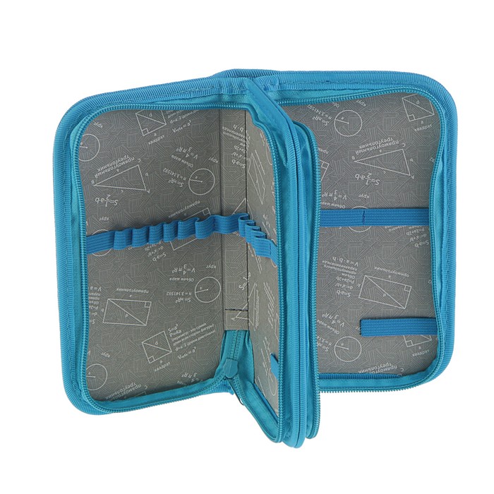 Пенал 2 секции 105x190 мм, ламинированный картон «Модница и платье»