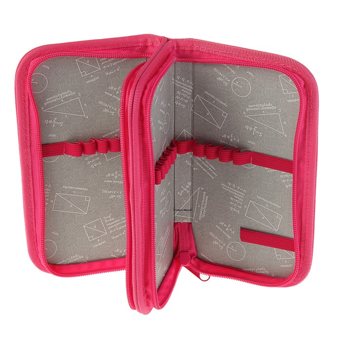 Пенал 2 секции 105x190 мм, ламинированный картон Blondy girl