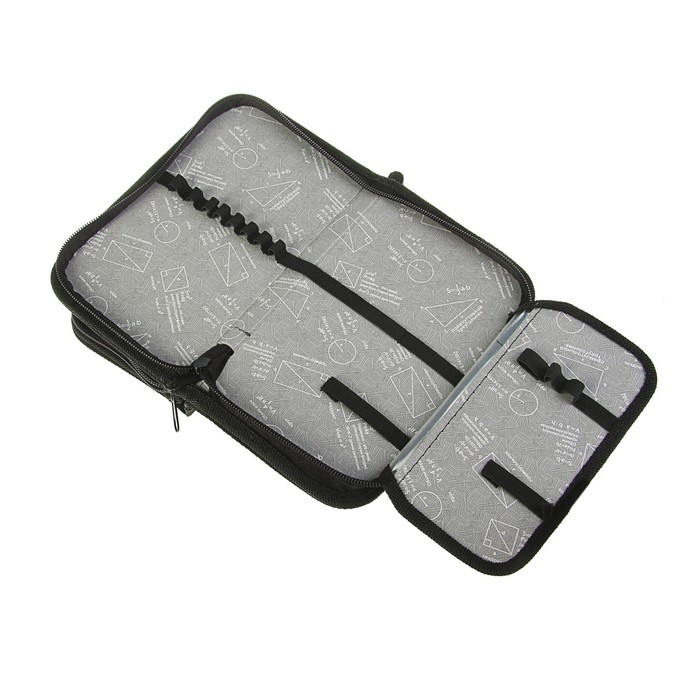 Пенал 2 секции 120x190 мм, откидная планка, ламинированный картон Bullet car