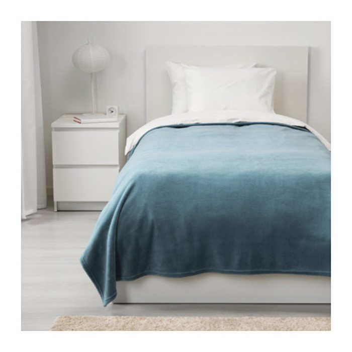 Покрывало ТРАТТВИВА, размер 150х250 см, цвет голубой