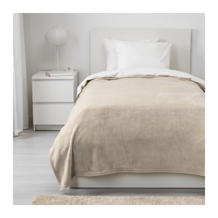 Покрывало ТРАТТВИВА, размер 150х250 см, цвет бежевый