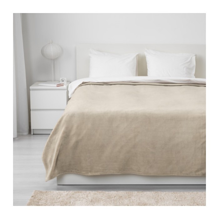 Покрывало ТРАТТВИВА, размер 230х250 см, цвет бежевый