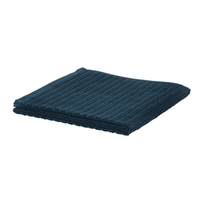 Полотенце махровое ВОГШЁН, размер 50х100 см,цвет тёмно-синий