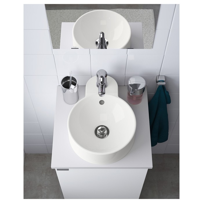 Накладная раковина ГУТВИКЕН, белый