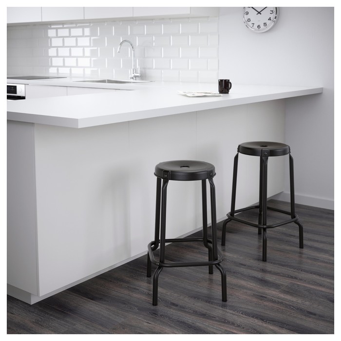 Табурет барный РОСКУГ, черный