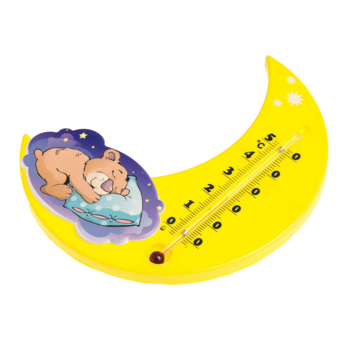 Термометр комнатный «Сувенир. П-17», основание - пластмасса, рисунок «Месяц»