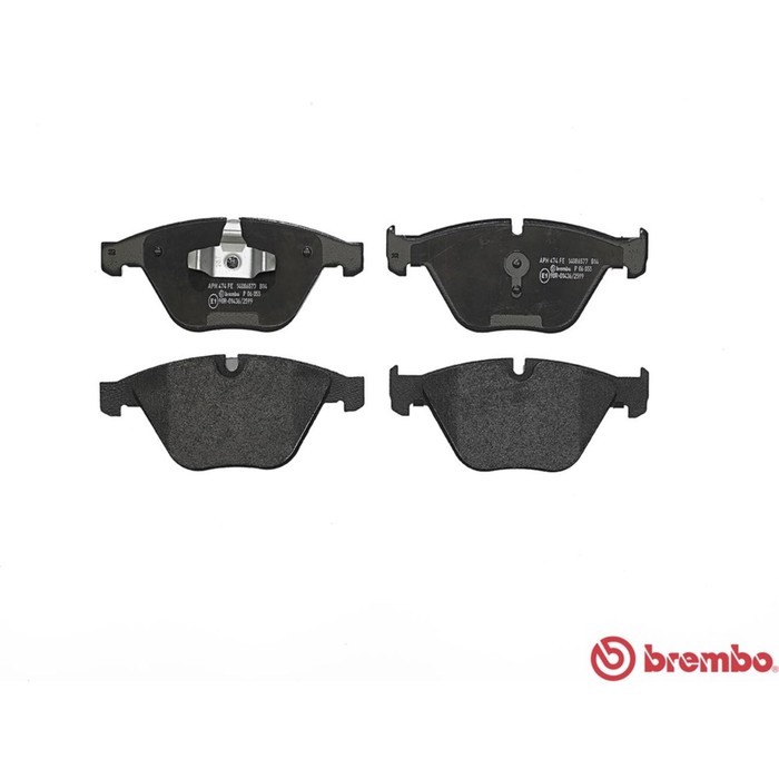 Колодки тормозные BREMBO P06055
