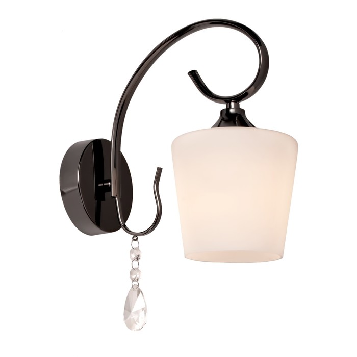 Бра "Grace" 1x60Вт E27 хром 23x23x26см