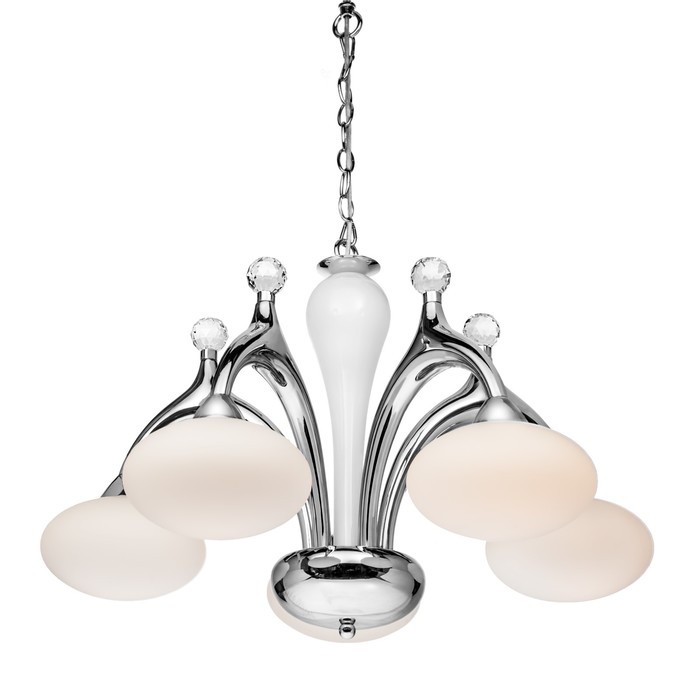 Люстра подвесная "Premium" 5x60Вт E27 хром 67,5x67,5x43,5см