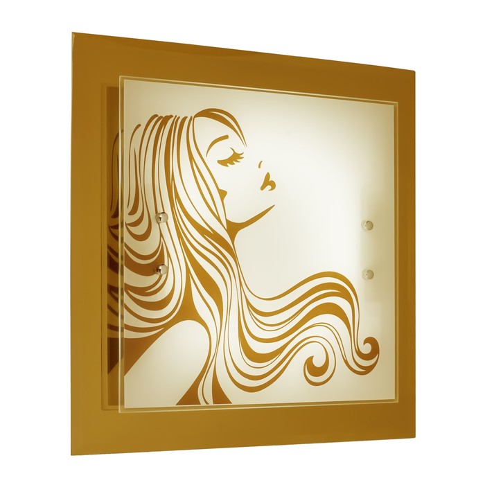 Люстра "Kiss" 20Вт LED золото 9x40см