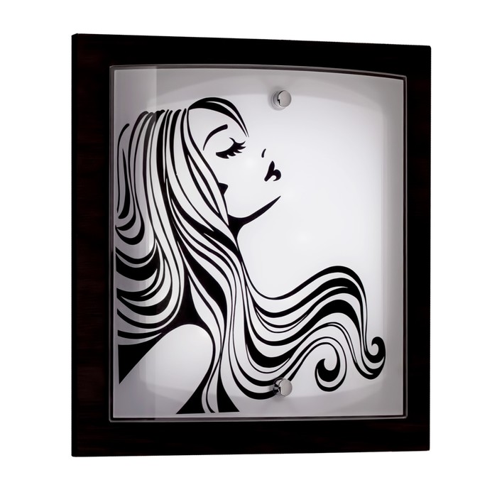 Люстра "Kiss" 5Вт LED венге 9x25см