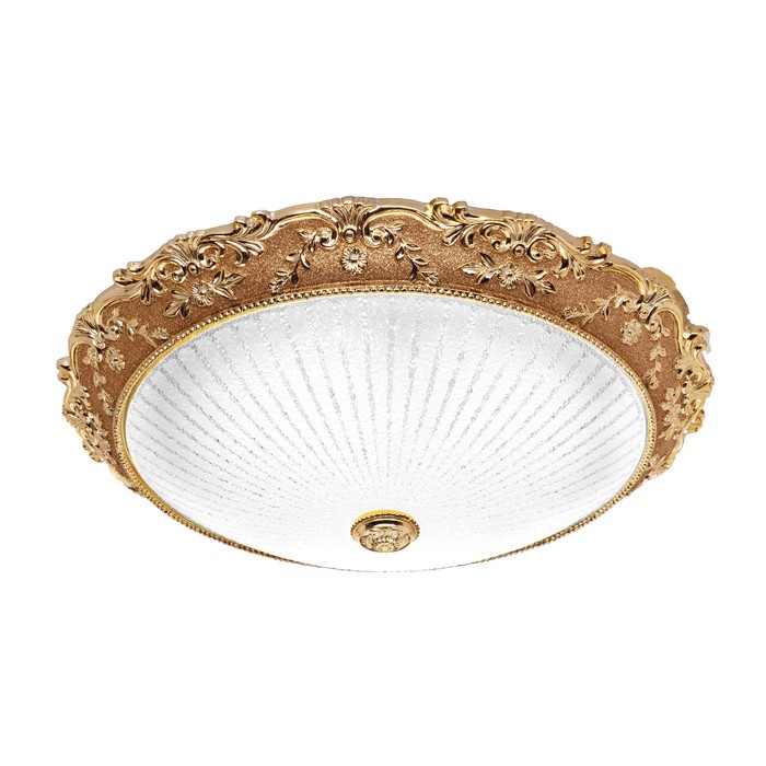 Люстра "Louvre" 24Вт LED золото 49x49x13см