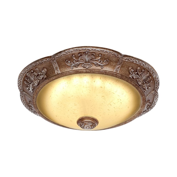 Люстра "Louvre" 15Вт LED коричневый 34x34x10см