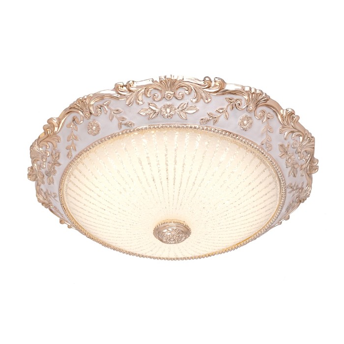 Люстра "Louvre" 18Вт LED золото, белый 41,5x41,5x8см