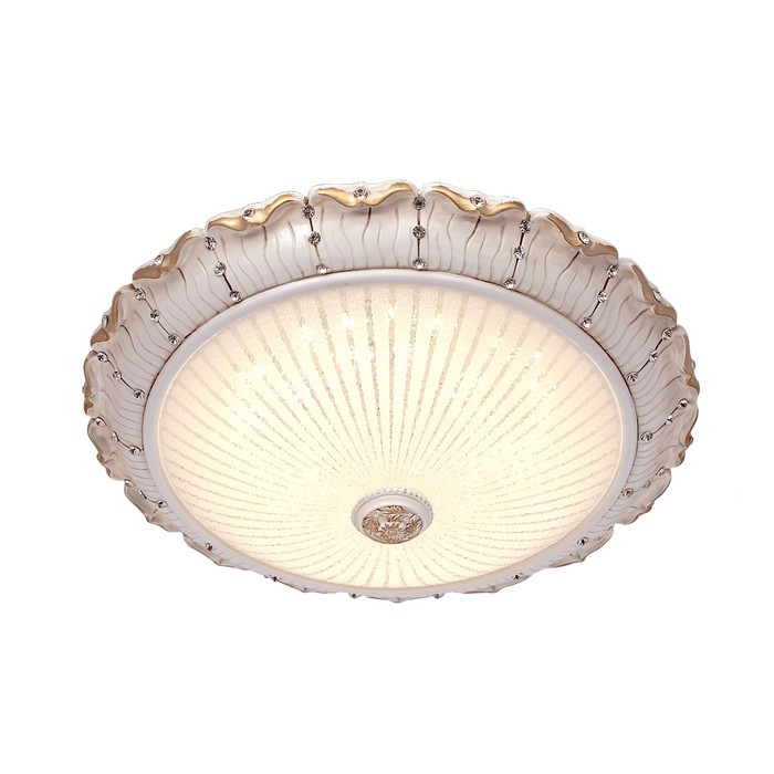 Люстра "Louvre" 18Вт LED антик, крем 40x40x8см