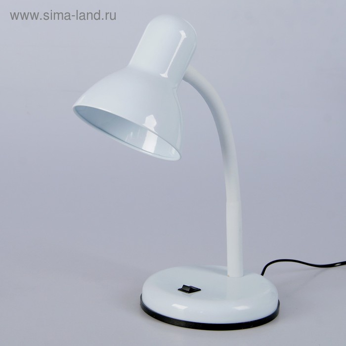 

Настольная лампа "Design" 1x60W E27 белая 14x14x33см
