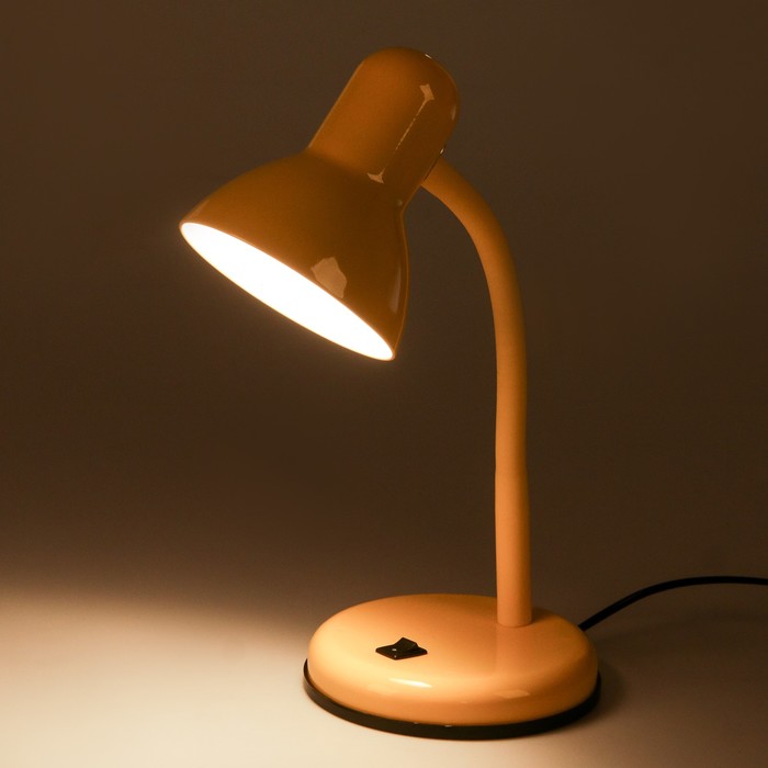 Настольная лампа "Design" 1x60W E27 желтая 14x14x33см